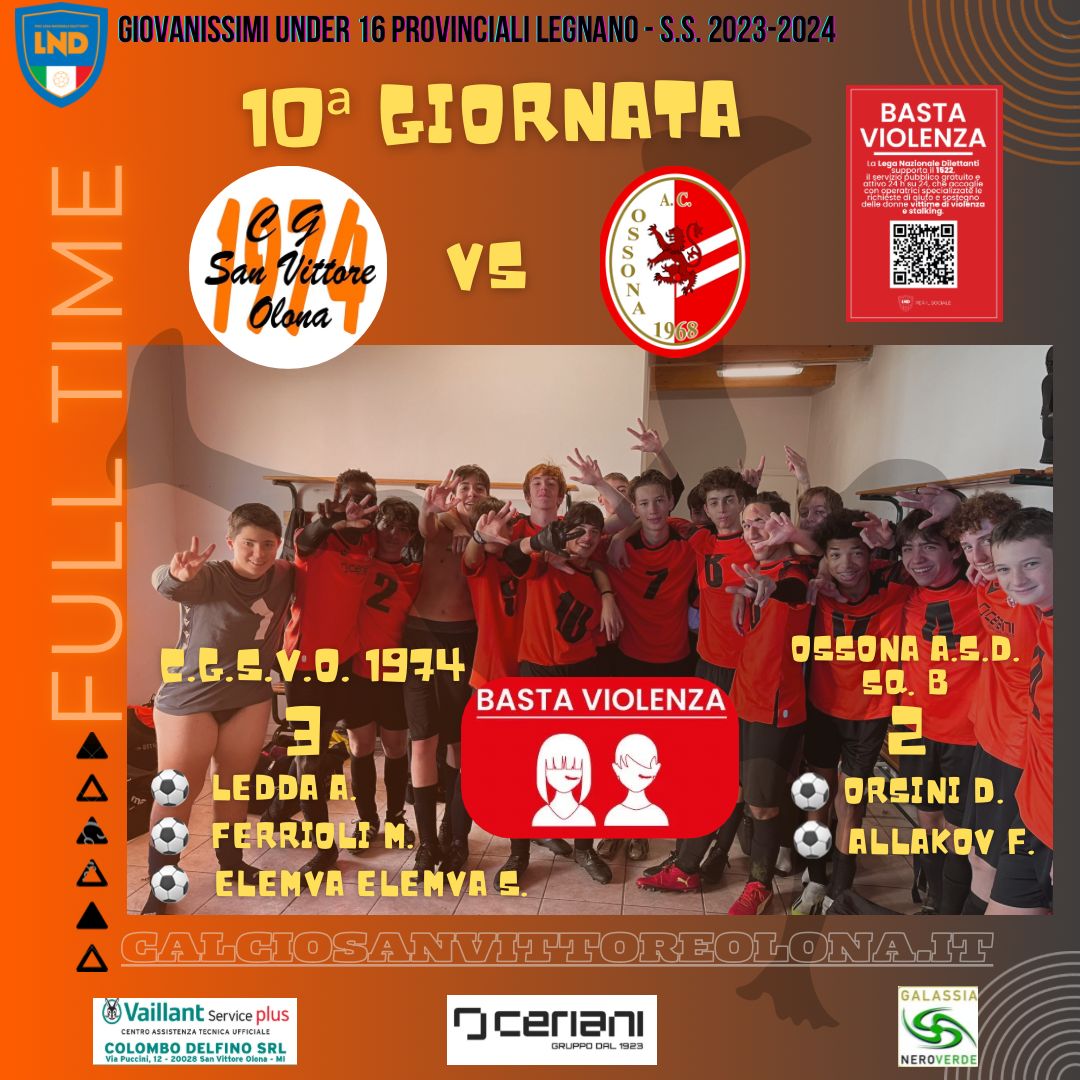 CGSVO – Ossona 3 – 2. Pazza 2008… vittoria rocambolesca! 