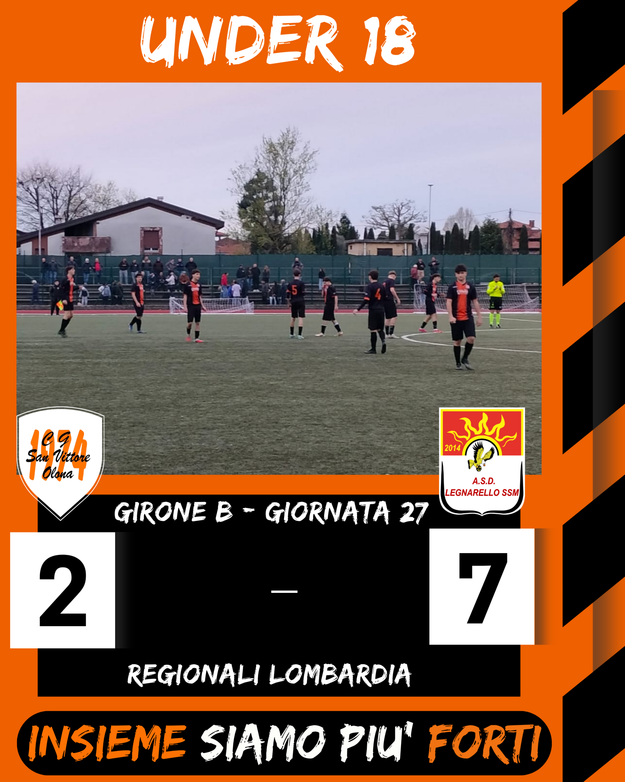 Partita complicata per i nostri 2008 contro il Legnarello