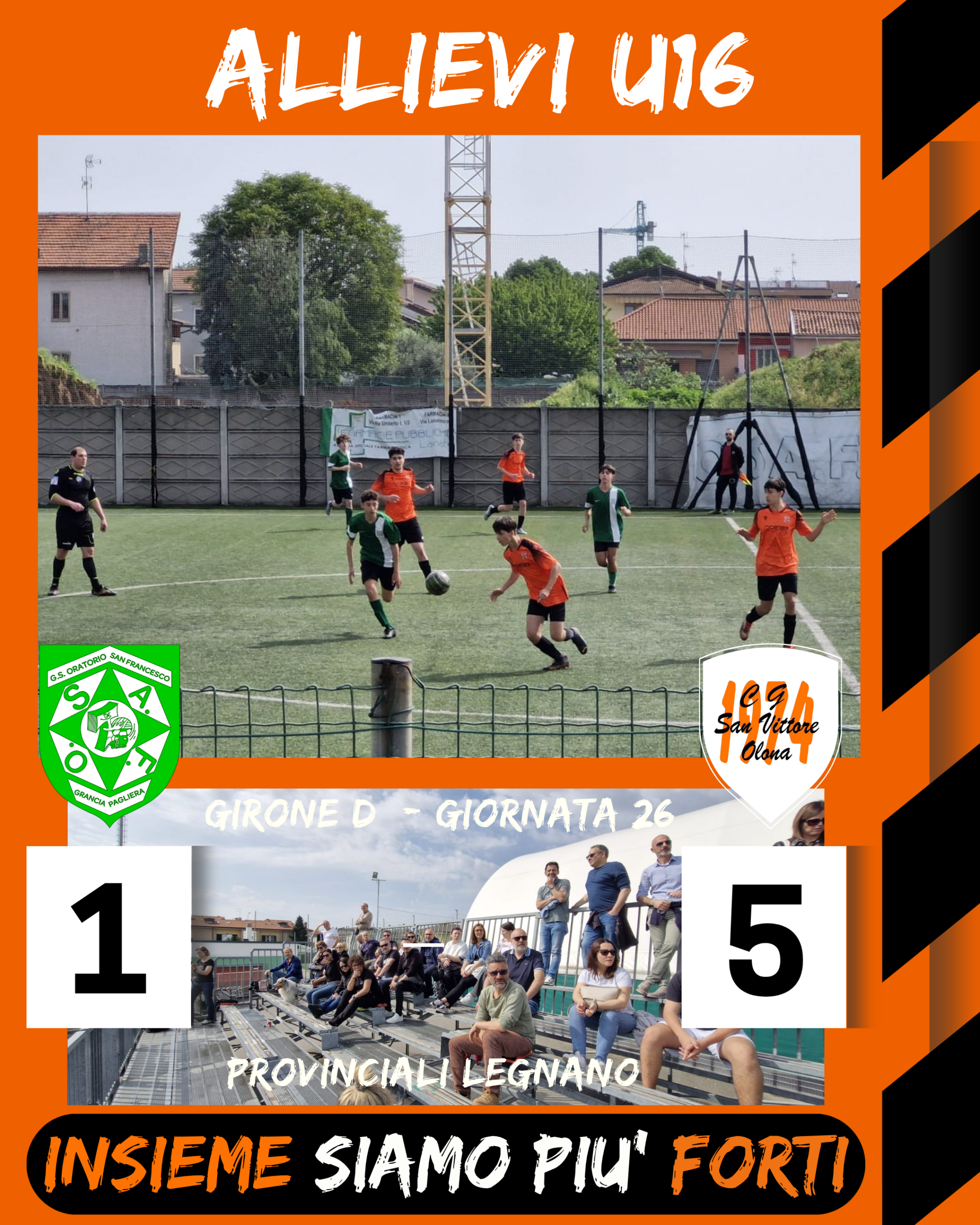 Luci e ombre in trasferta per i nostri Under 18